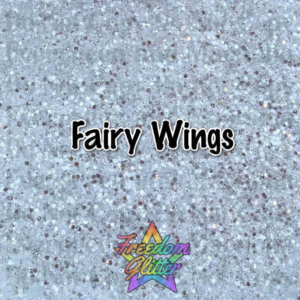 Fairy Wings (Iridescent Glitter)