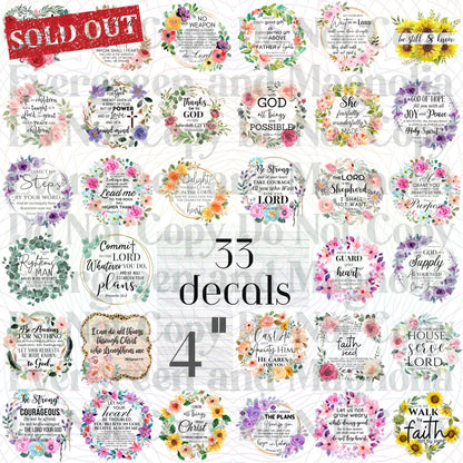 Faith Decal Bundle 1