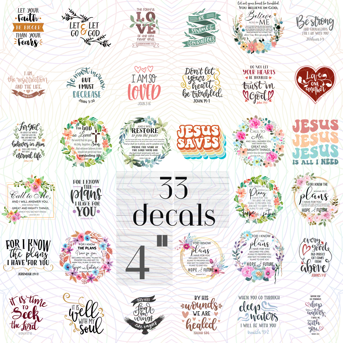 Faith Decal Bundle 7