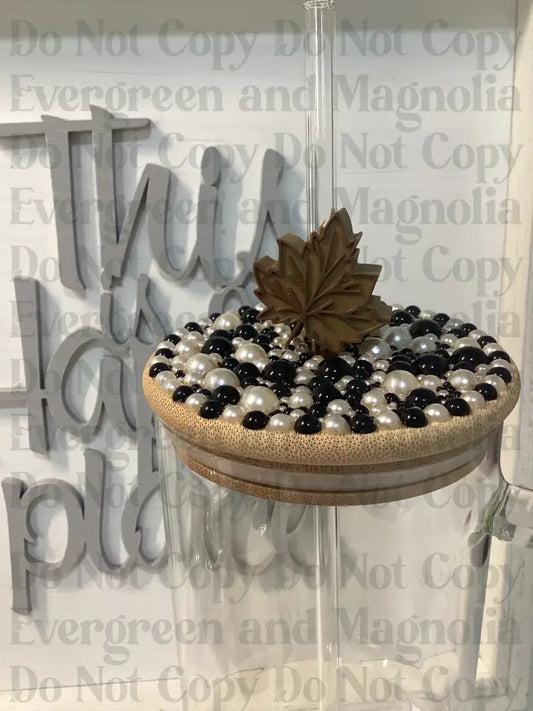 Fall Leaf Straw Topper 10mm