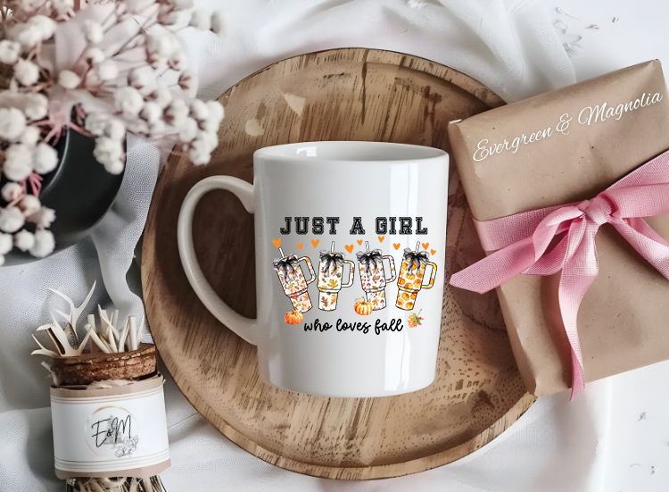 Fall Vibes Tumbler Girly