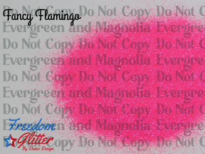 Fancy Flamingo (High Sparkle Iridescent Glitter)