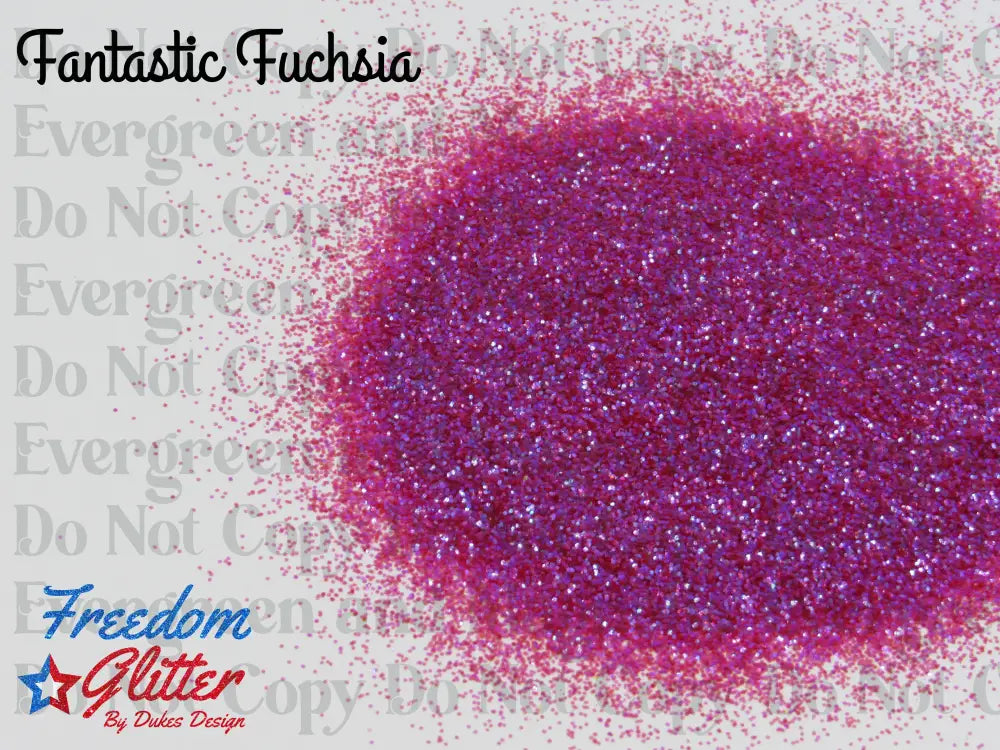 Fantastic Fuchsia (High Sparkle Iridescent Glitter)