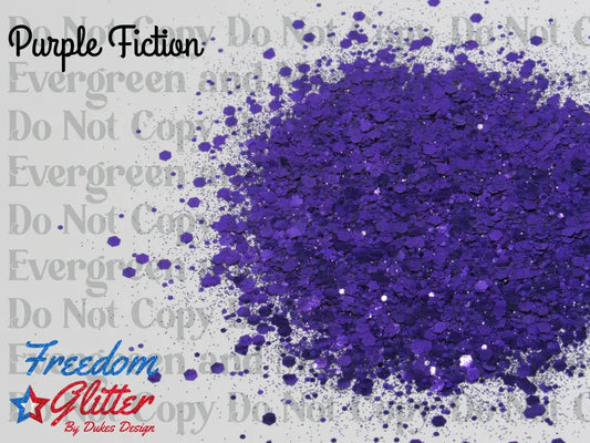 Purple Fiction (Metallic Glitter)