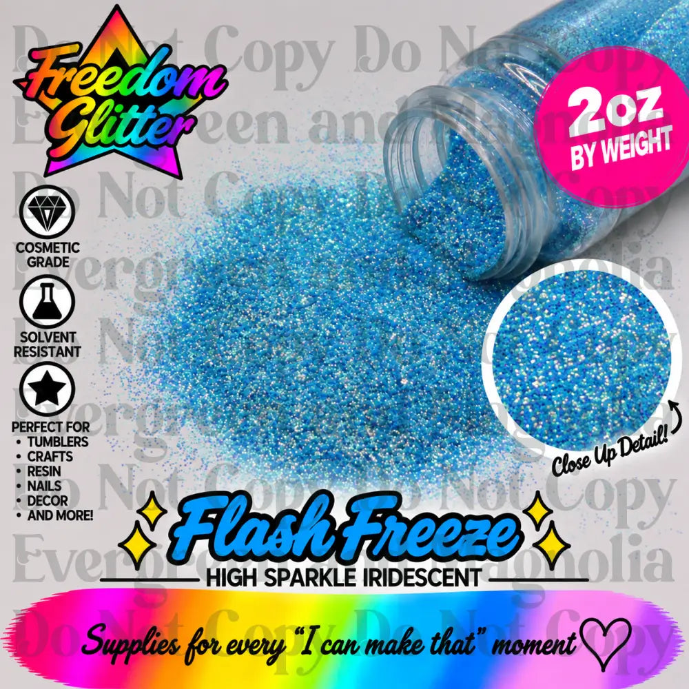 Flash Freeze (High Sparkle Iridescent)