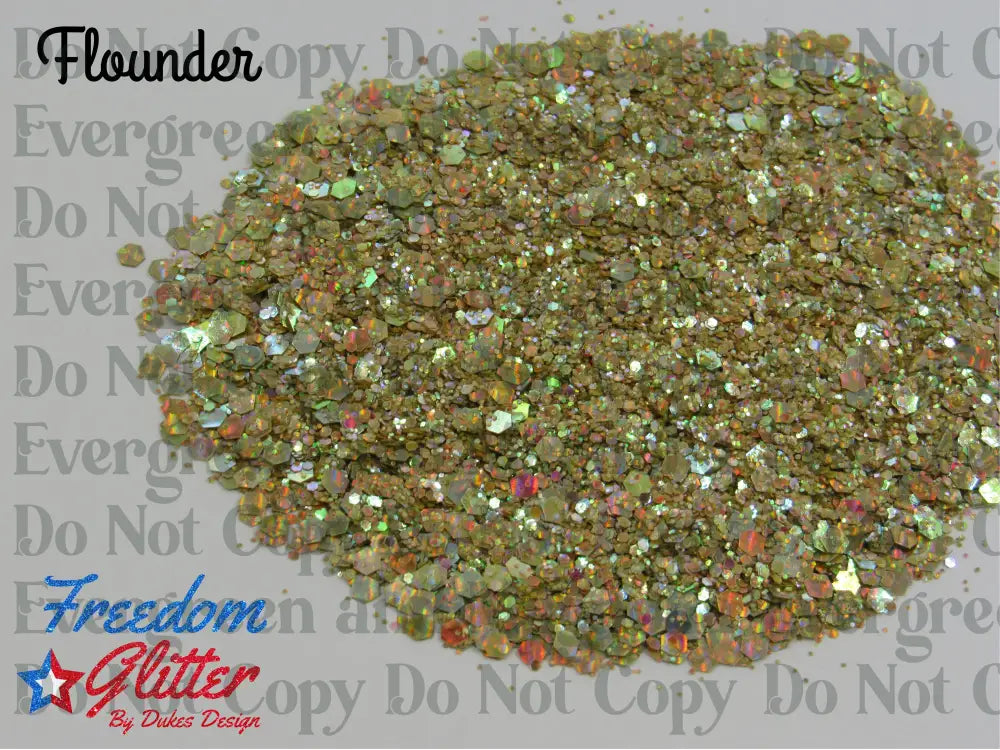 Flounder (Hologram Glitter)