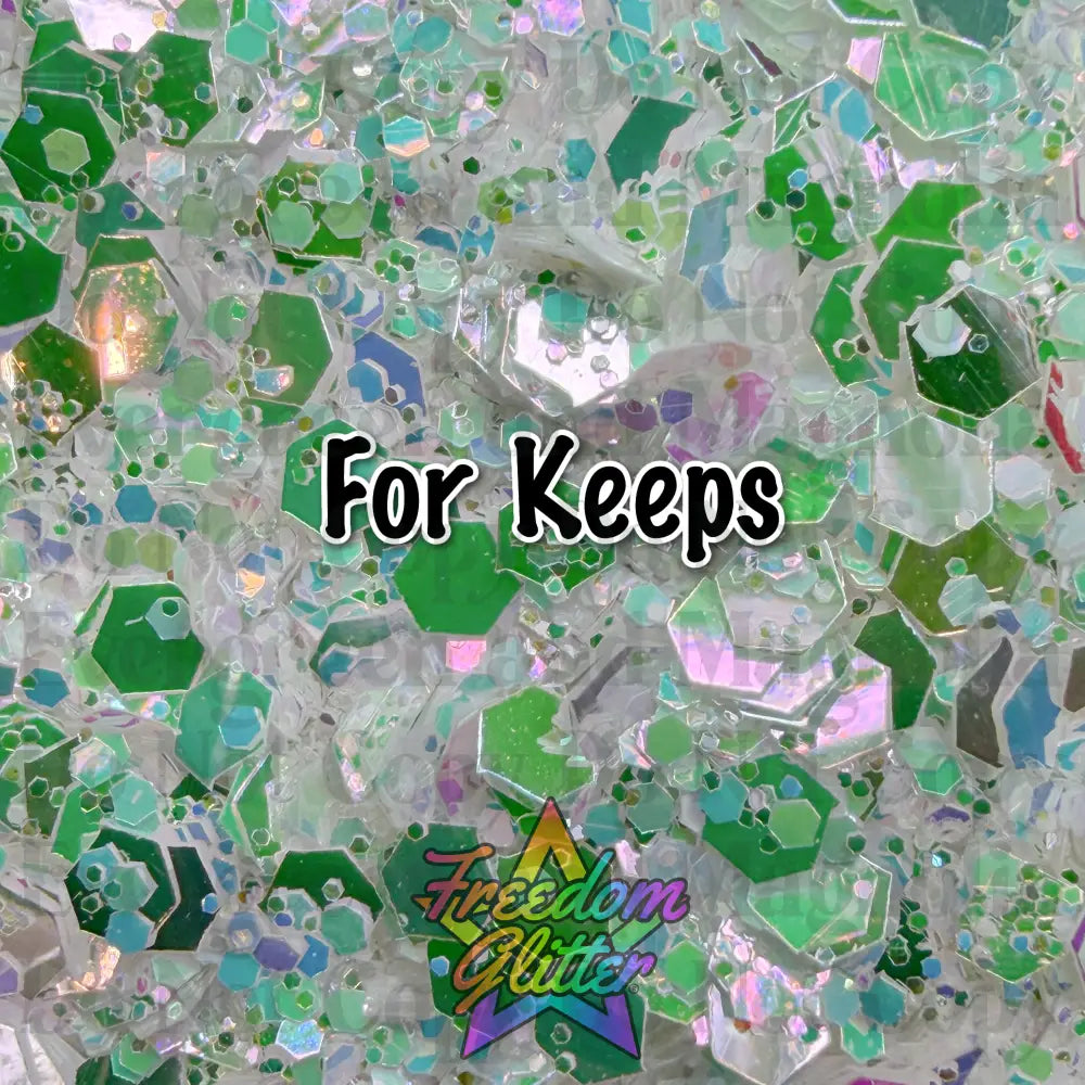 For Keeps (Pearl Iridescent Glitter)