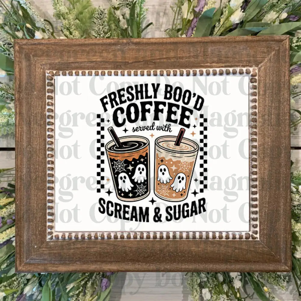 Freshly Bood Coffee Halloween