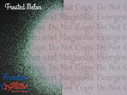 Frosted Melon (3D Iridescent Glitter)