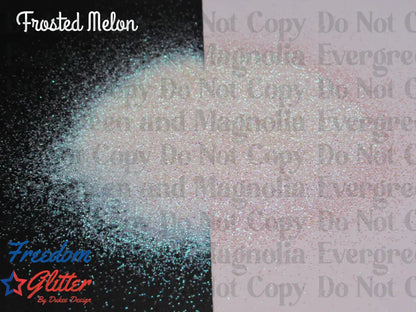 Frosted Melon (3D Iridescent Glitter)