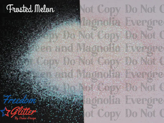 Frosted Melon (3D Iridescent Glitter)