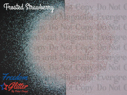 Frosted Strawberry (3D Iridescent Glitter)
