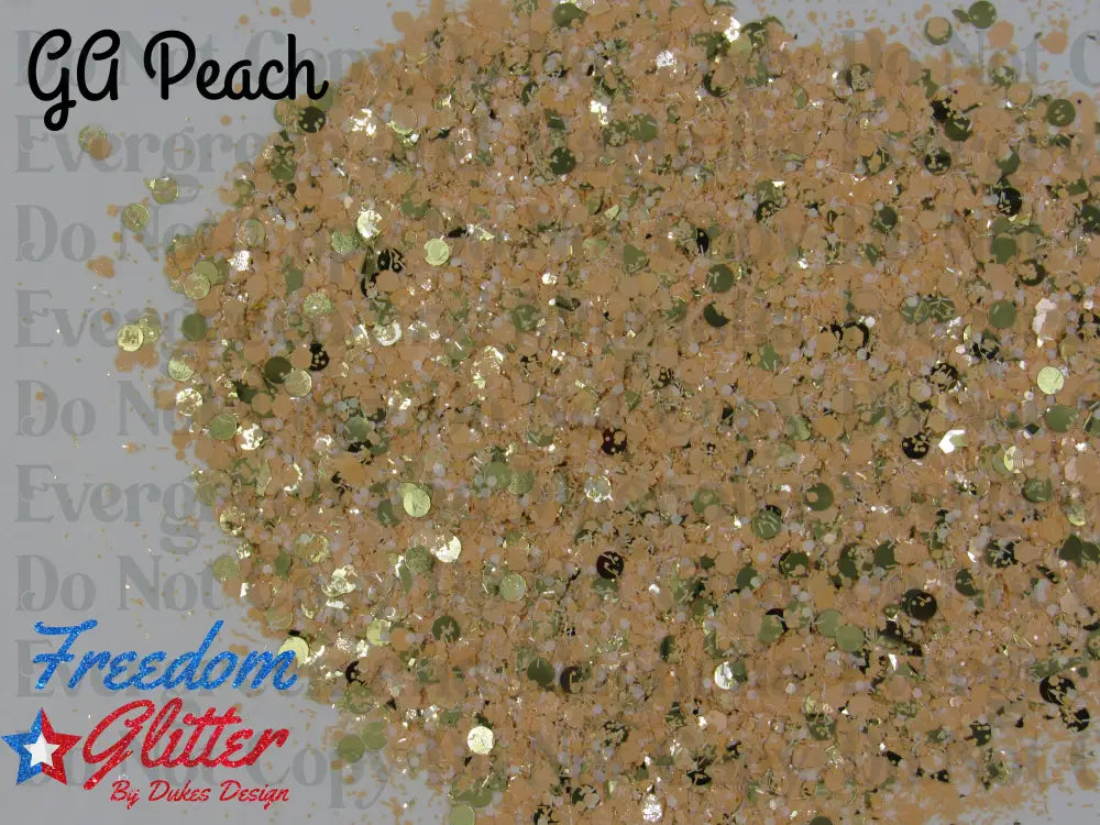 GA Peach (Western Series Glitter)