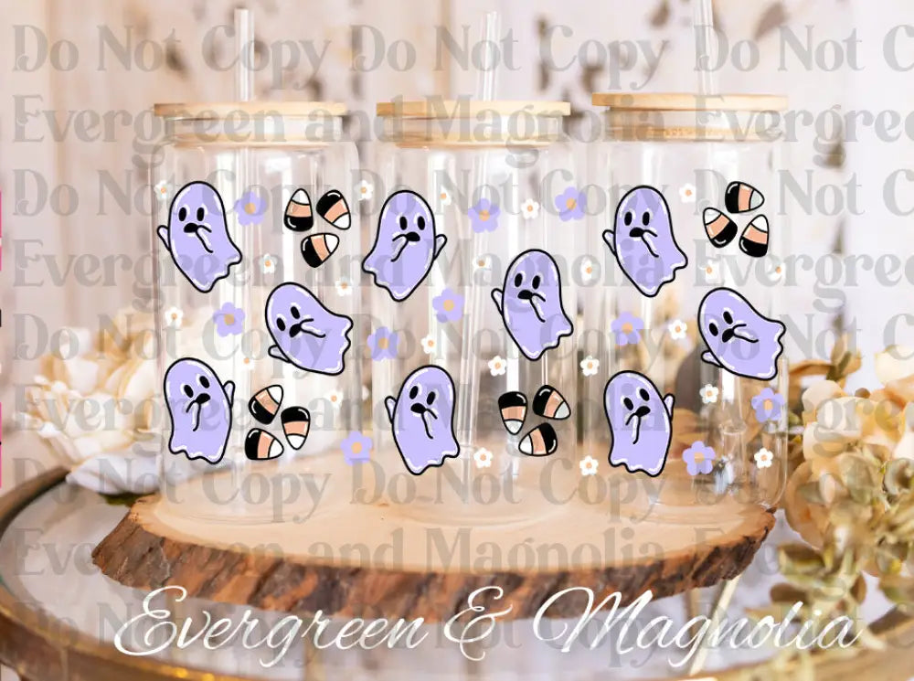 GhostsCandy1 UV DTF print