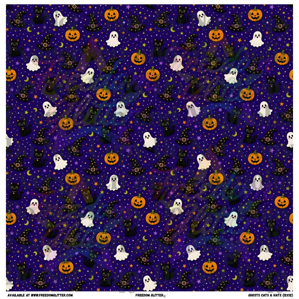 Ghosts Cats & Hats (Printed Vinyl)