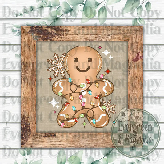 Gingerbread & Christmas Lights 2