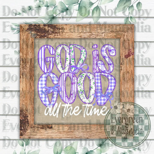 God Is Good (Purple)