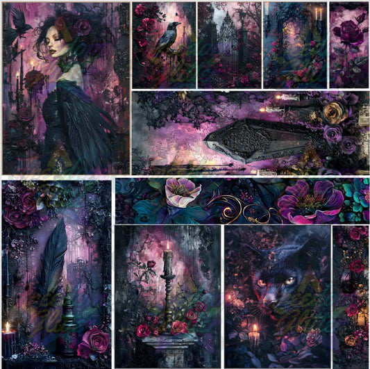 Mixed Image Sheet - Goth 2 (Printed Vinyl)