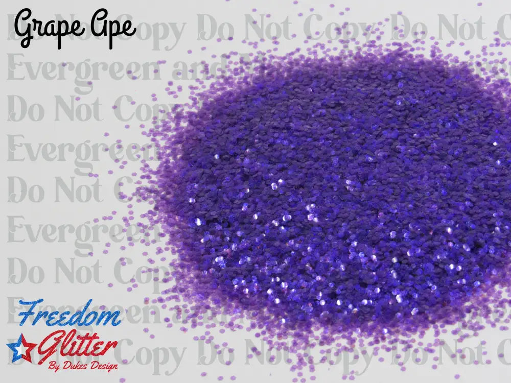 Grape Ape (Iridescent Glitter)