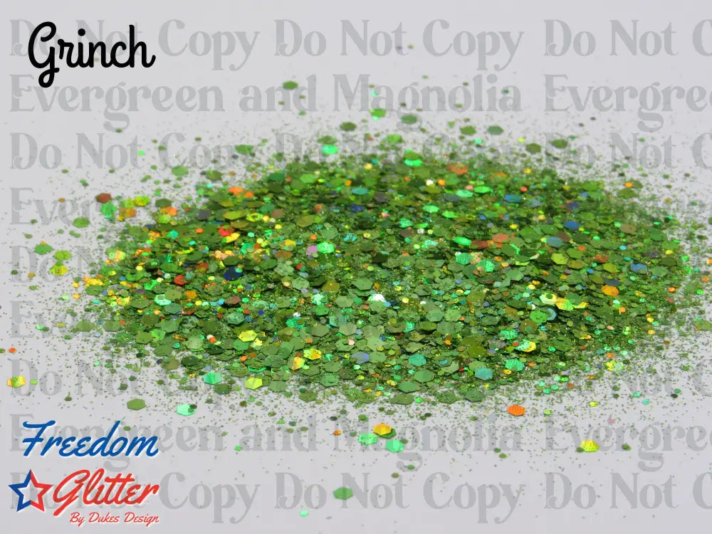 Grinch (Holographic Glitter)