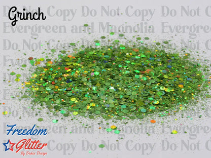 Grinch (Holographic Glitter)