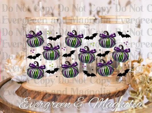 HALLOWEENSTRIPEDPUMPKINS