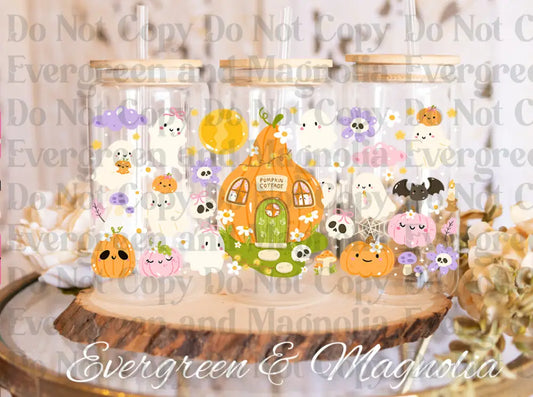 Halloween UV DTF print