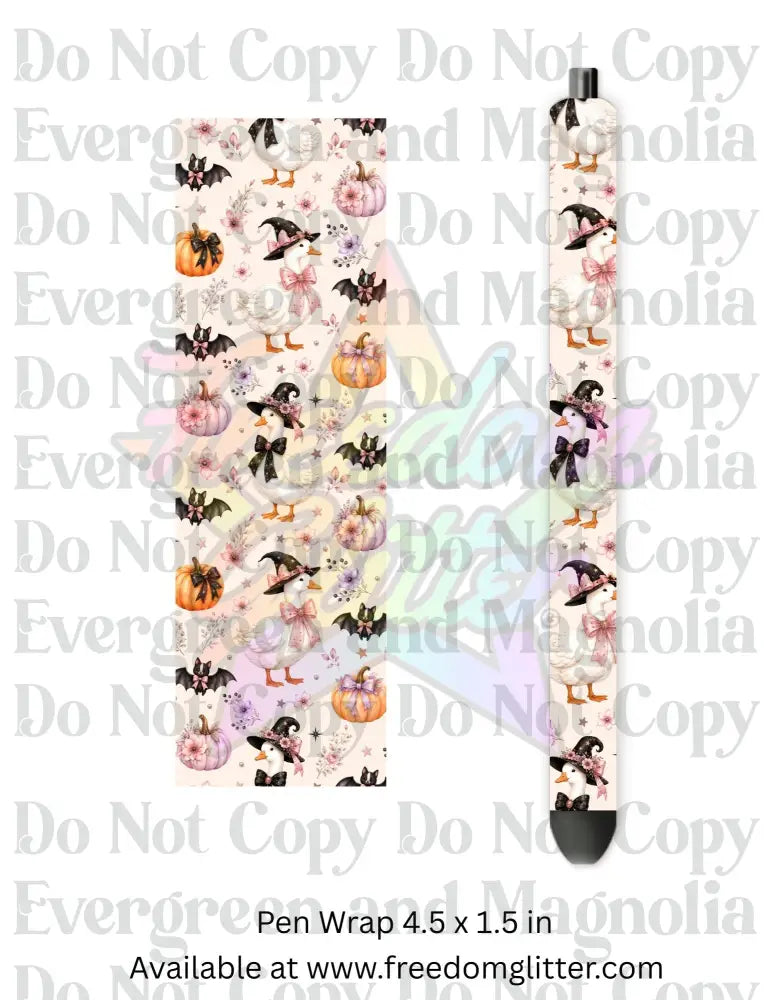 Halloween Witchy Goose (Printed Vinyl)