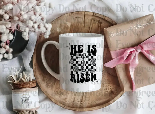 He_Is_Risen_Black Decal