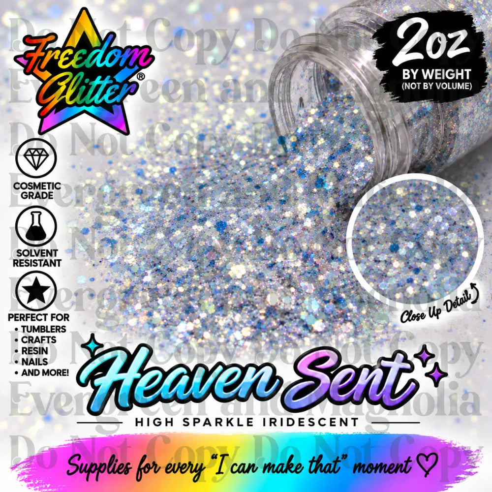 Heaven Sent (High Sparkle Iridescent)