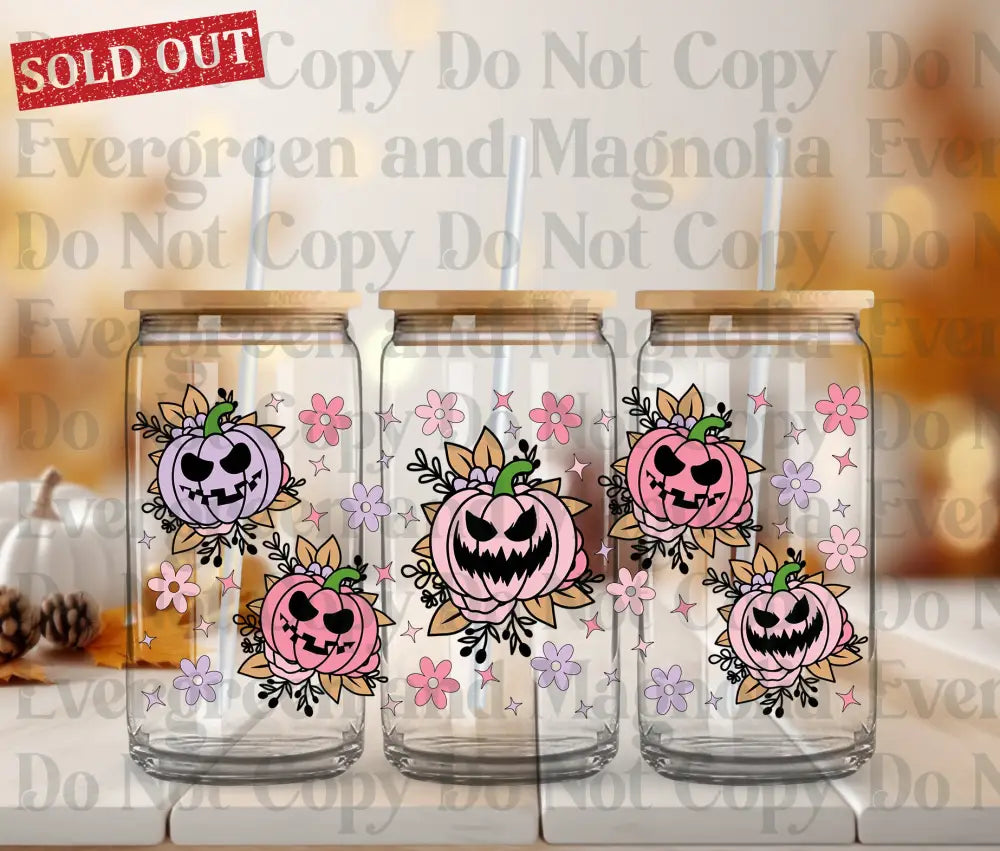 Hippy Halloween 16oz UvDTF Wrap Bundle