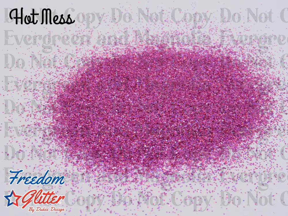 Hot Mess (Holographic/Fluorescent Glitter)