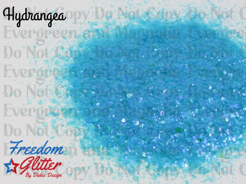 Hydrangea (Iridescent Glitter)
