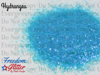 Hydrangea (Iridescent Glitter)
