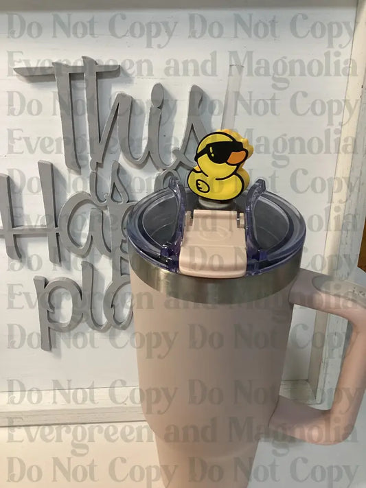 Cool Duck Straw Topper 10mm