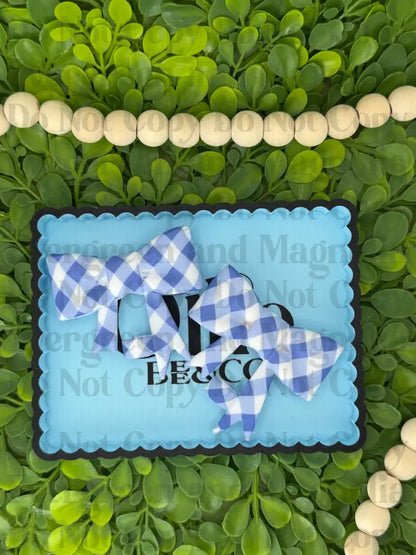 Bow Straw Topper