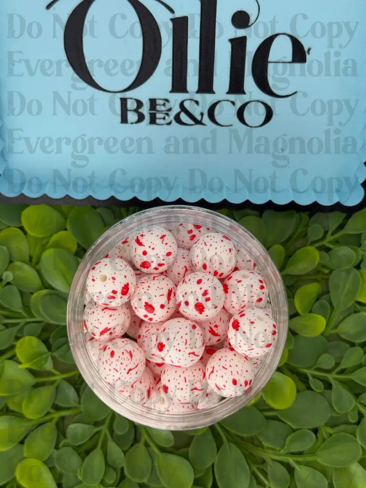 15mm Round Silicone Beads