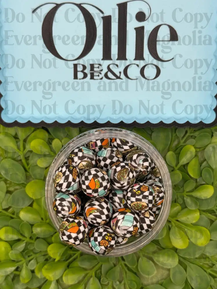 15mm Round Silicone Beads