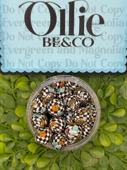 15mm Round Silicone Beads
