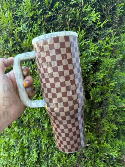 WS - 40oz No Spill PATTERN Tumblers