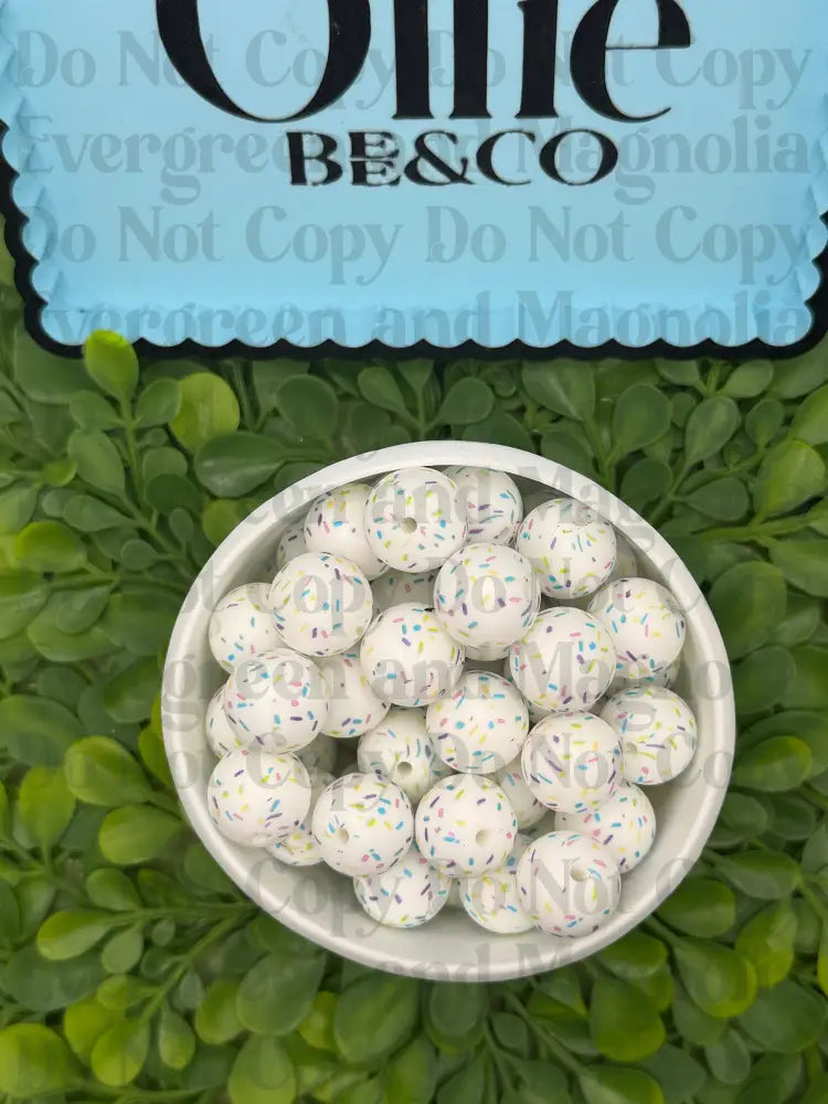15mm Round Silicone Beads