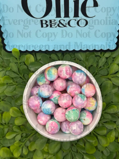 15mm Round Silicone Beads