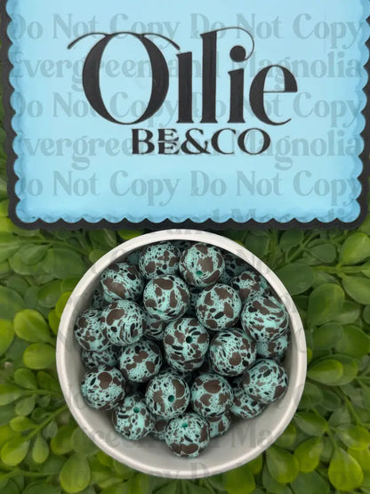 15mm Round Silicone Beads