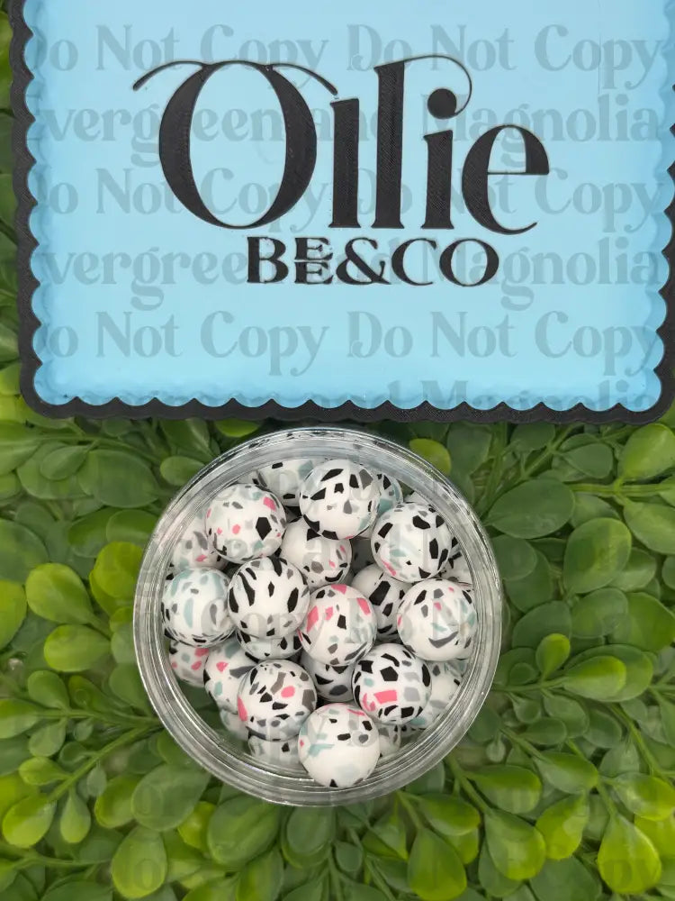 15mm Round Silicone Beads
