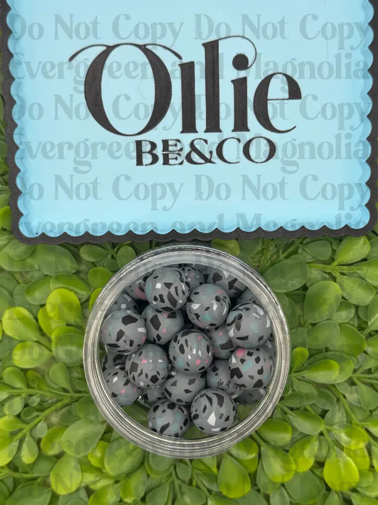 15mm Round Silicone Beads