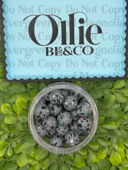 15mm Round Silicone Beads