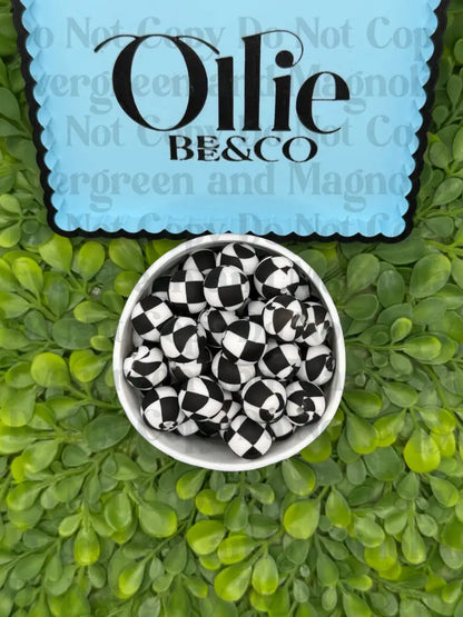 15mm Round Silicone Beads