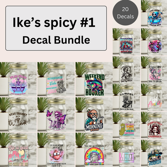 Ike's Spicy #1  DECAL BUNDLE