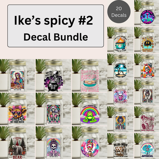 Ike's Spicy #2 DECAL BUNDLE