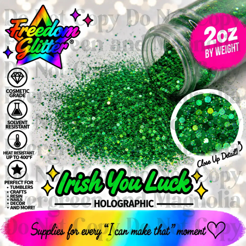 Irish U Luck (Holographic)